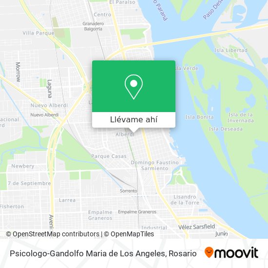 Mapa de Psicologo-Gandolfo Maria de Los Angeles