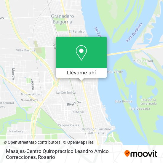 Mapa de Masajes-Centro Quiropractico Leandro Amico Correcciones