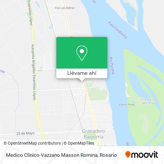 Mapa de Medico Clinico-Vazzano Masson Romina
