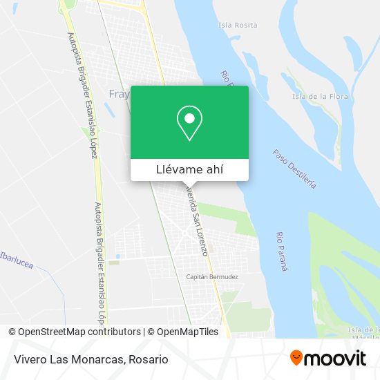 Mapa de Vivero Las Monarcas