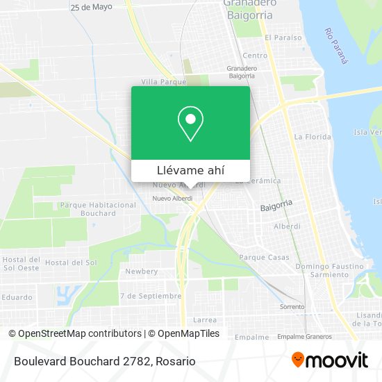 Mapa de Boulevard Bouchard 2782
