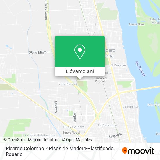 Mapa de Ricardo Colombo ? Pisos de Madera-Plastificado