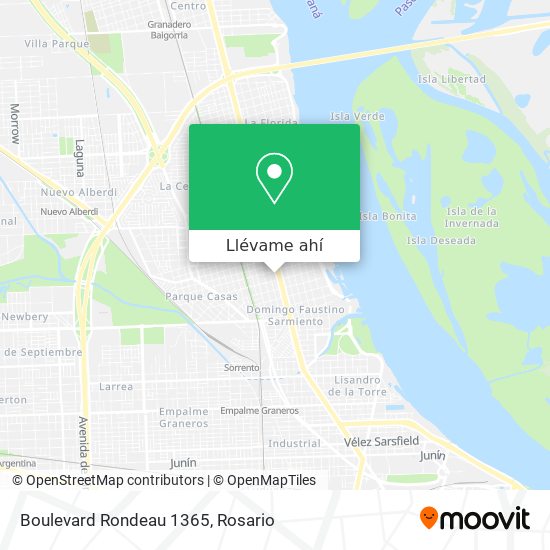 Mapa de Boulevard Rondeau 1365