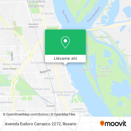 Mapa de Avenida Eudoro Carrasco 2272