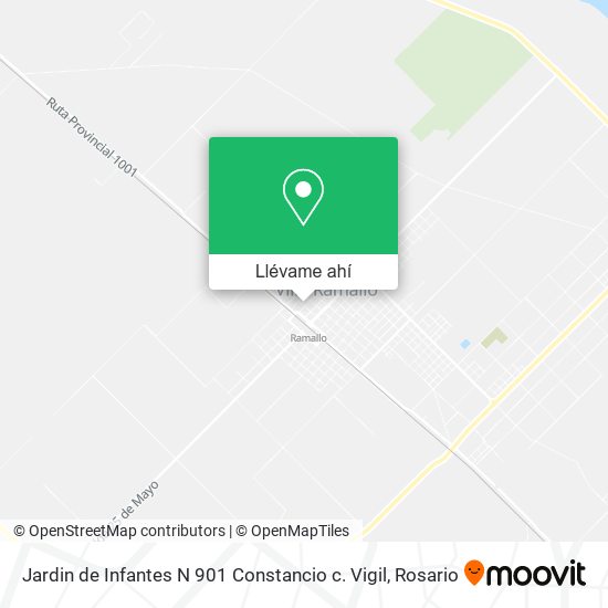 Mapa de Jardin de Infantes N 901 Constancio c. Vigil