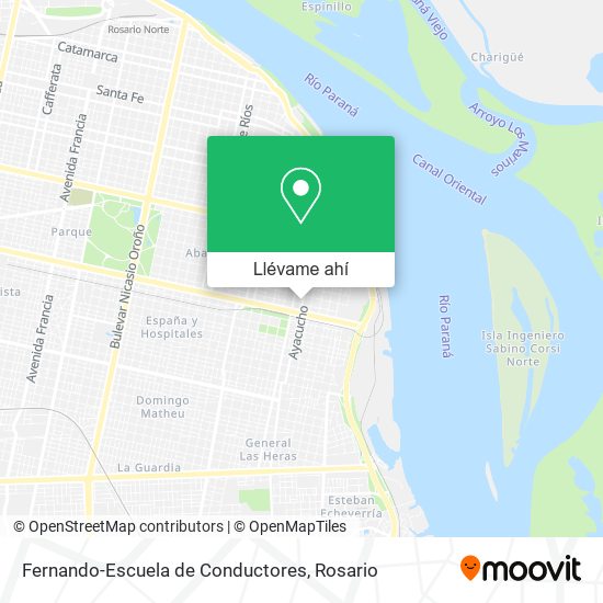 Mapa de Fernando-Escuela de Conductores