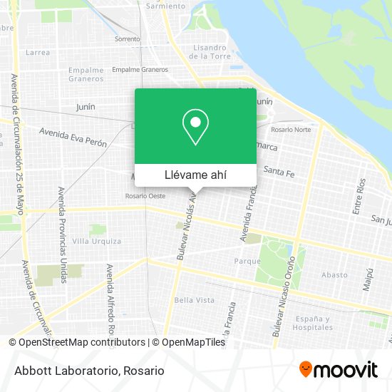 Mapa de Abbott Laboratorio