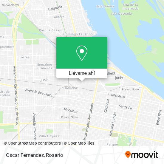 Mapa de Oscar Fernandez
