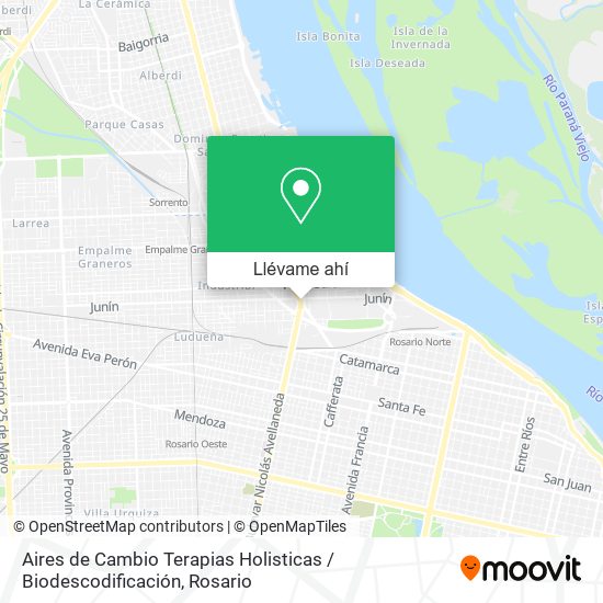 Mapa de Aires de Cambio Terapias Holisticas / Biodescodificación