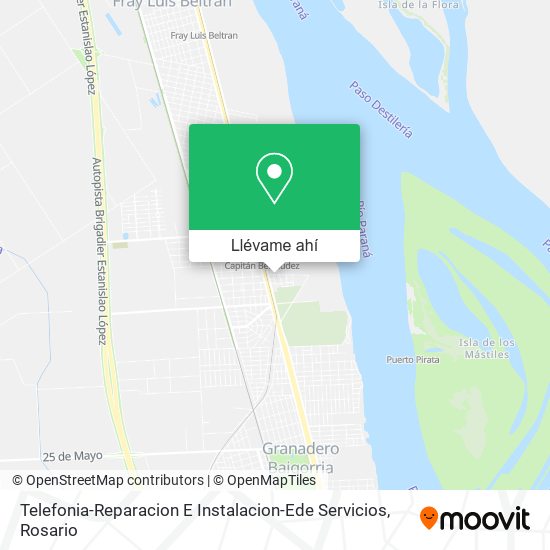 Mapa de Telefonia-Reparacion E Instalacion-Ede Servicios