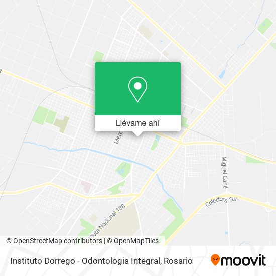 Mapa de Instituto Dorrego - Odontologia Integral