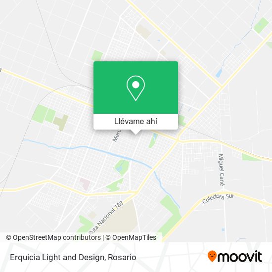 Mapa de Erquicia Light and Design