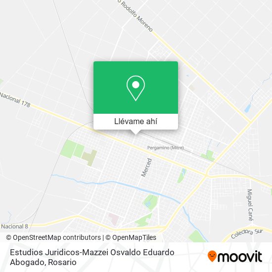 Mapa de Estudios Juridicos-Mazzei Osvaldo Eduardo Abogado