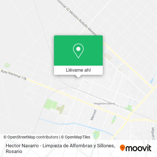 Mapa de Hector Navarro - Limpieza de Alfombras y Sillones