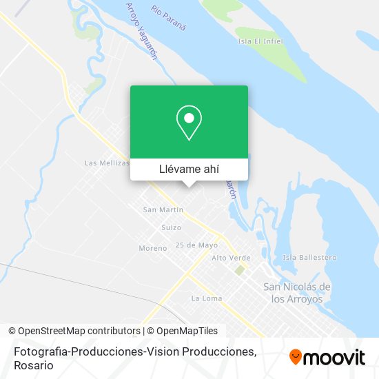 Mapa de Fotografia-Producciones-Vision Producciones