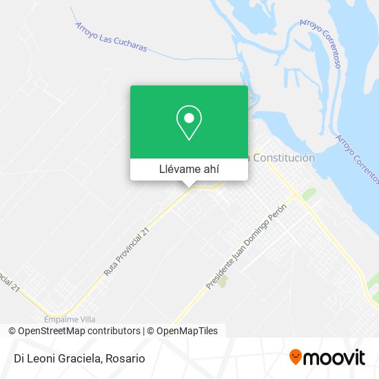 Mapa de Di Leoni Graciela