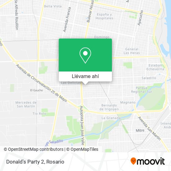 Mapa de Donald's Party 2