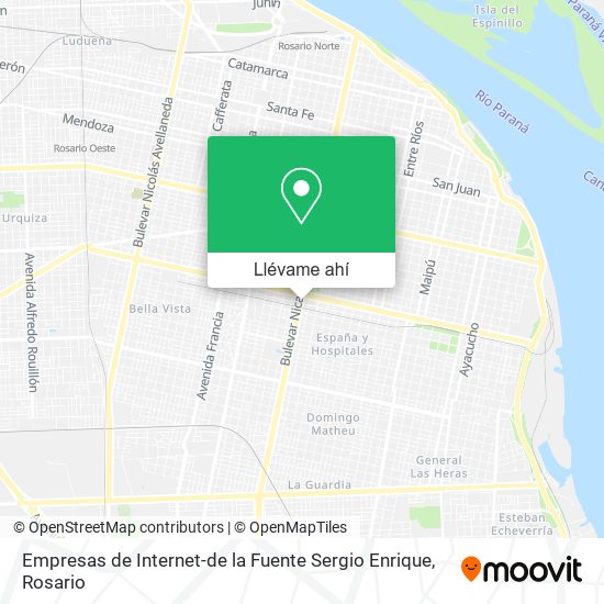 Mapa de Empresas de Internet-de la Fuente Sergio Enrique