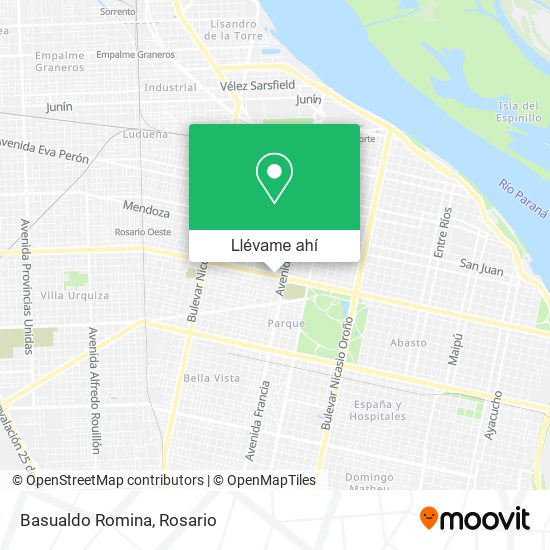 Mapa de Basualdo Romina