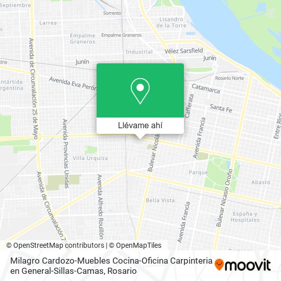 Mapa de Milagro Cardozo-Muebles Cocina-Oficina Carpinteria en General-Sillas-Camas