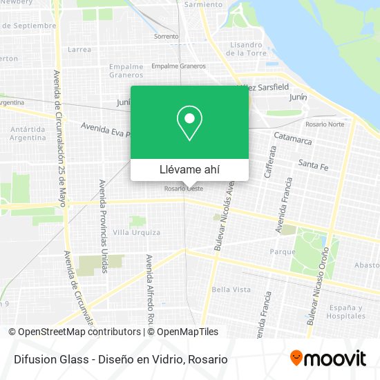 Mapa de Difusion Glass - Diseño en Vidrio