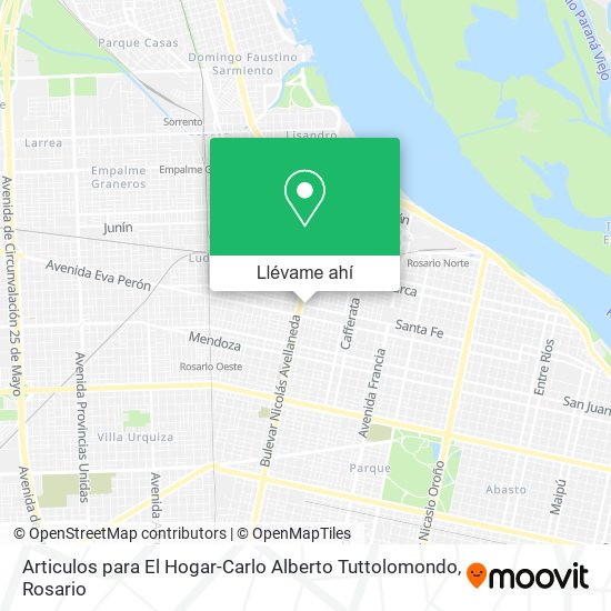Mapa de Articulos para El Hogar-Carlo Alberto Tuttolomondo