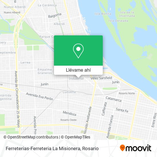 Mapa de Ferreterias-Ferreteria La Misionera