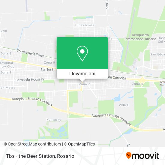 Mapa de Tbs - the Beer Station