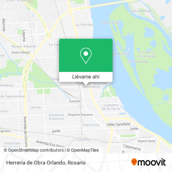 Mapa de Herreria de Obra Orlando