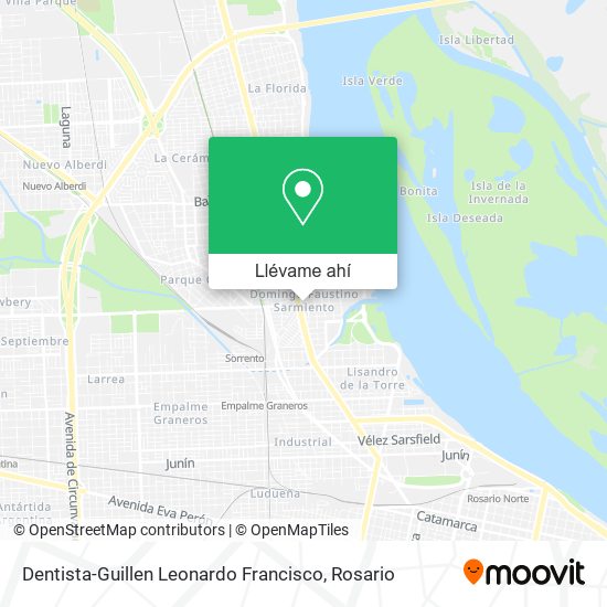 Mapa de Dentista-Guillen Leonardo Francisco