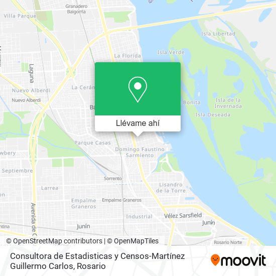 Mapa de Consultora de Estadisticas y Censos-Martínez Guillermo Carlos