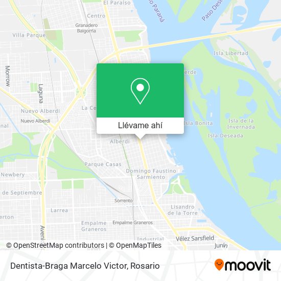 Mapa de Dentista-Braga Marcelo Victor