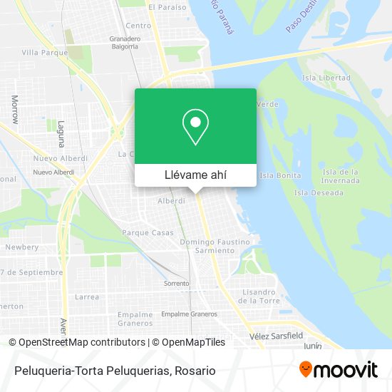 Mapa de Peluqueria-Torta Peluquerias