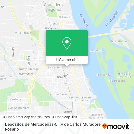 Mapa de Depositos de Mercaderias-C.I.R de Carlos Muradore