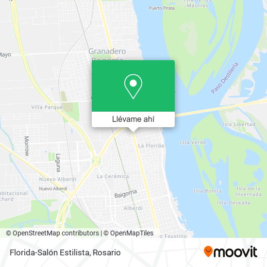 Mapa de Florida-Salón Estilista