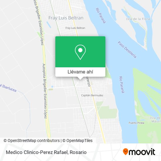Mapa de Medico Clinico-Perez Rafael