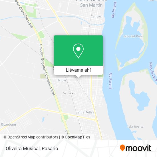 Mapa de Oliveira Musical
