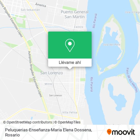 Mapa de Peluquerias-Enseñanza-Maria Elena Dossena