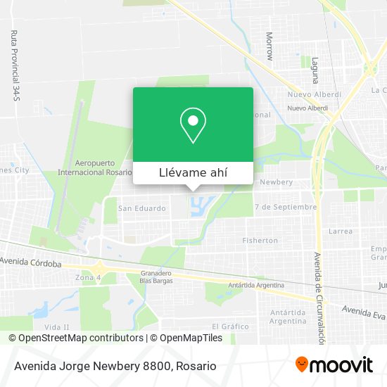 Mapa de Avenida Jorge Newbery 8800