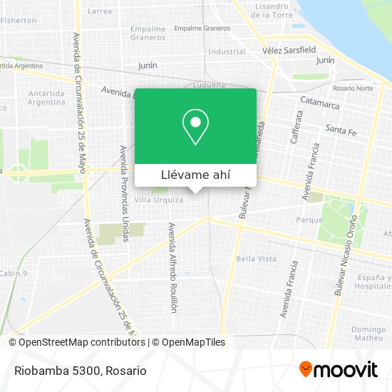 Mapa de Riobamba 5300