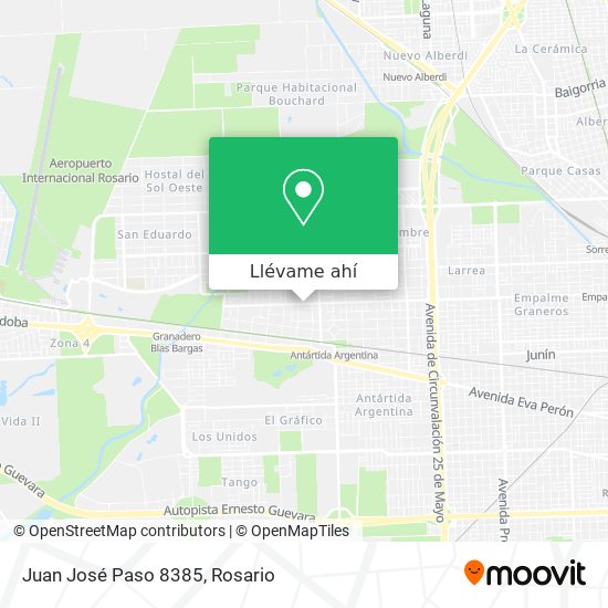 Mapa de Juan José Paso 8385