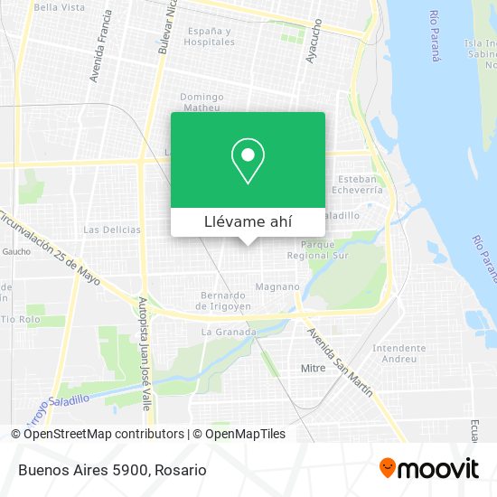 Mapa de Buenos Aires 5900