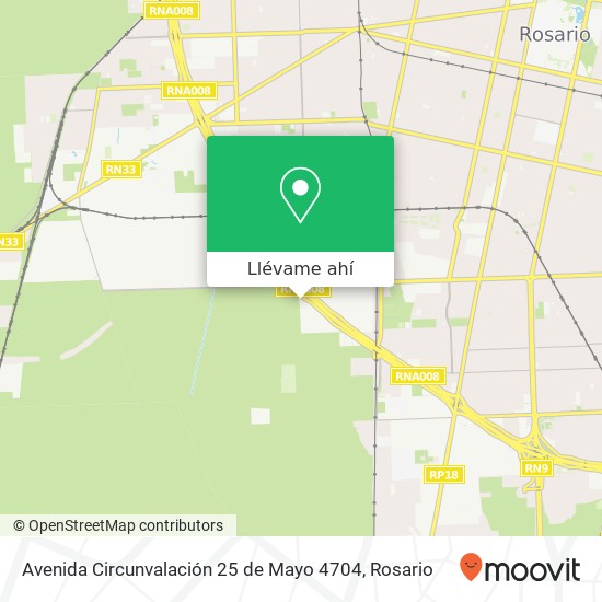 Mapa de Avenida Circunvalación 25 de Mayo 4704