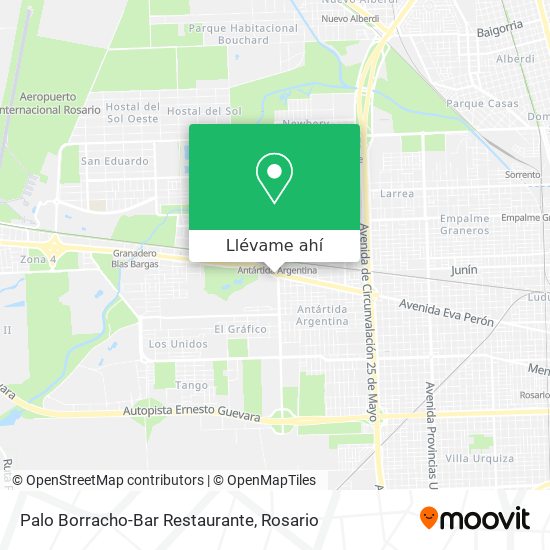 Mapa de Palo Borracho-Bar Restaurante