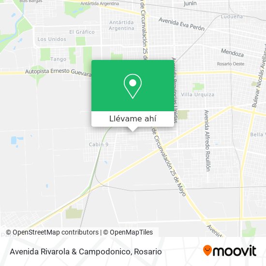 Mapa de Avenida Rivarola & Campodonico