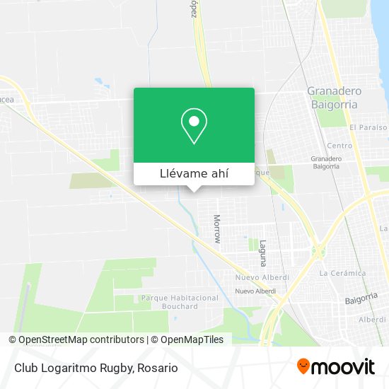 Mapa de Club Logaritmo Rugby