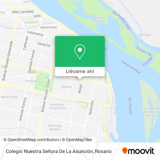 Mapa de Colegio Nuestra Señora De La Asunción