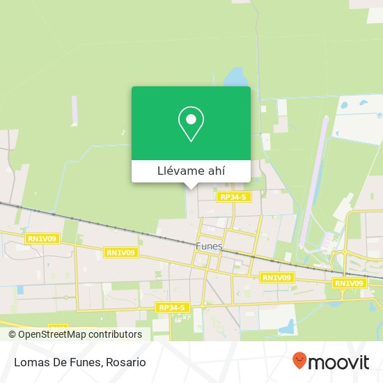 Mapa de Lomas De Funes