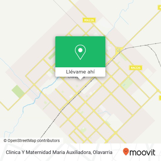 Mapa de Clinica Y Maternidad Maria Auxiliadora