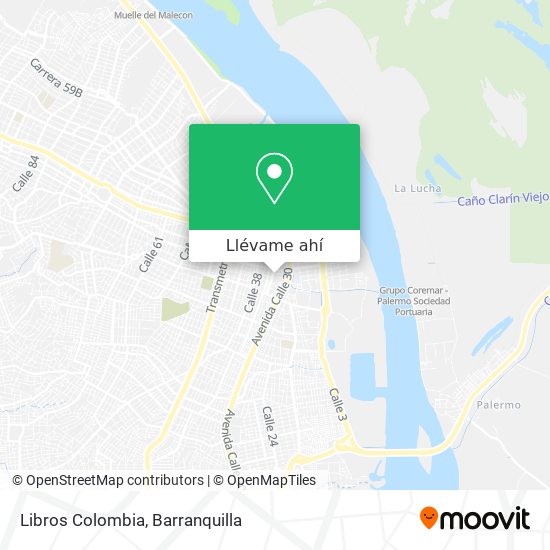 Mapa de Libros Colombia